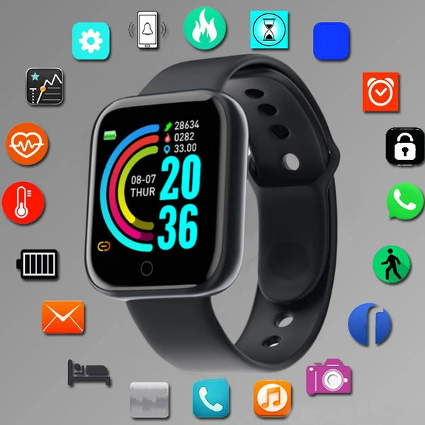 Smartwatch con control de música y monitoreo deportivo