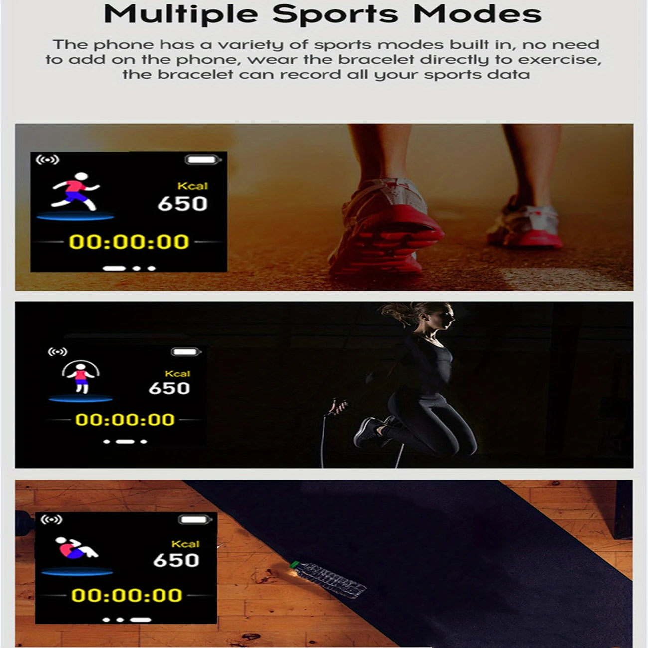 Smartwatch con control de música y monitoreo deportivo
