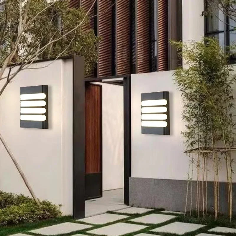 DINDALLED LED Wall Lamp Waterproof IP65 For Garden Aisle Balcony Entryway Wall Sconce Home Decor Light Fixture Luster