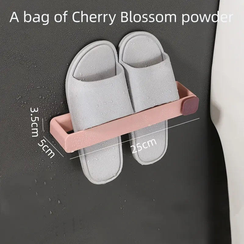 Estante para zapatillas de baño - Adhesivo